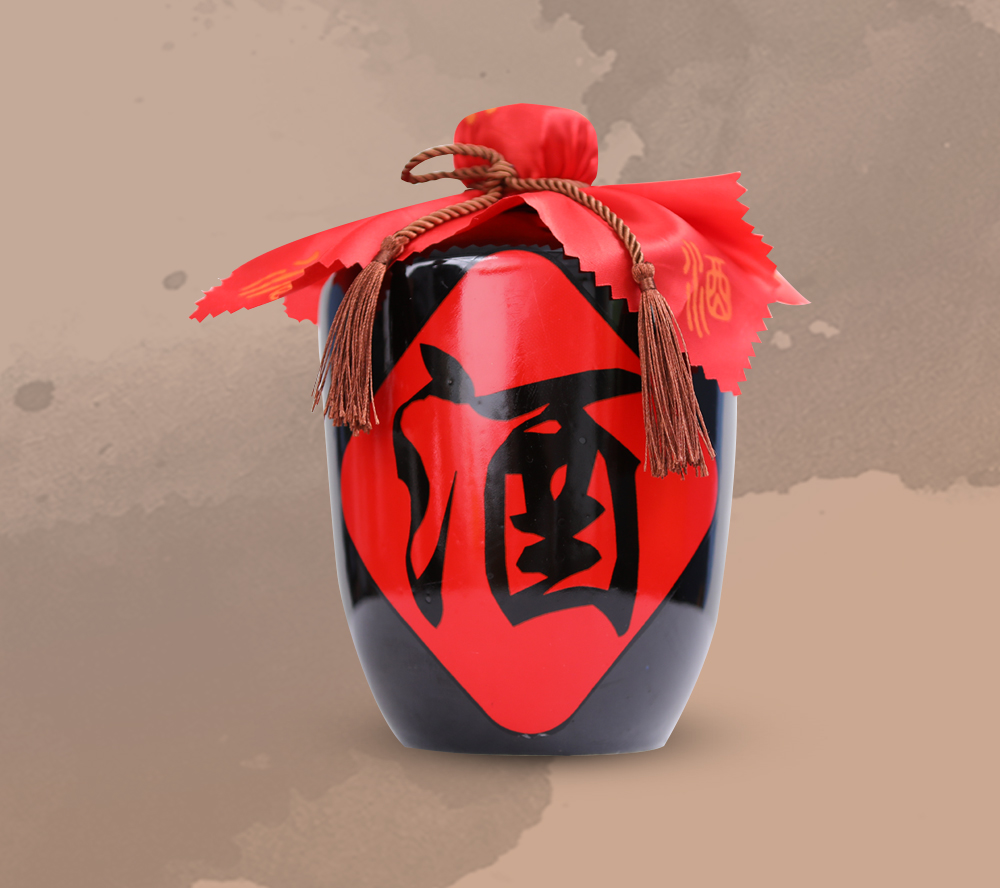 紅棗原漿酒52度-黑壇子2500ml十年窖藏(2)